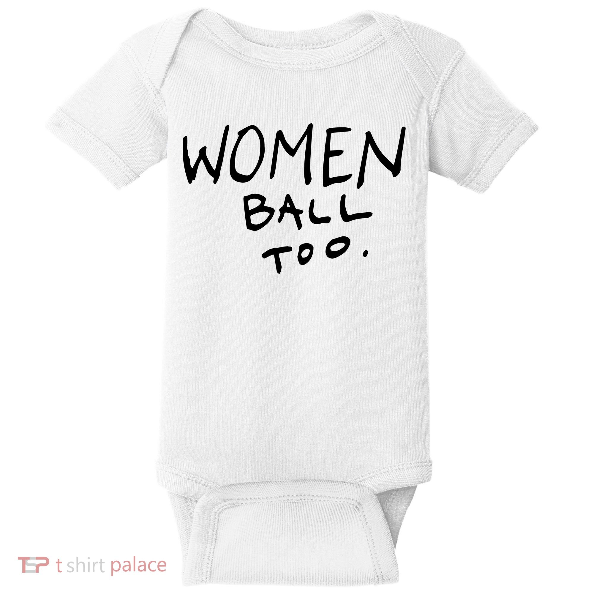 Women Ball Too Baby Bodysuit