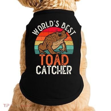 Worlds Best Toad Catcher Funny Amphibian Toad Doggie Tank