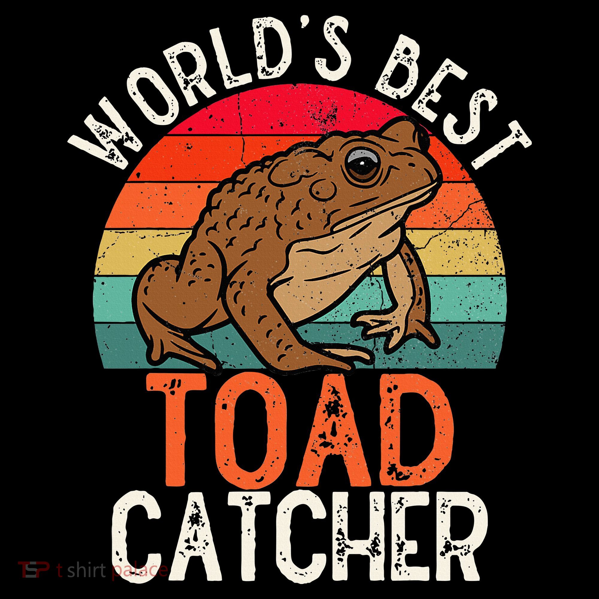 Worlds Best Toad Catcher Funny Amphibian Toad Button