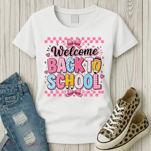 Welcome Back To School Retro Gift Women's T-Shirt