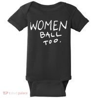 Women Ball Too Baby Bodysuit thumb 0