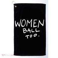 Women Ball Too Golf Towel thumb 0