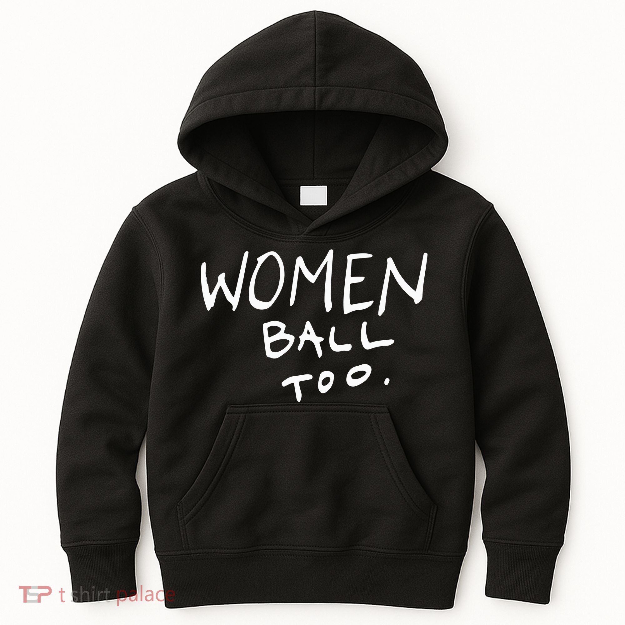 Women Ball Too Kids Hoodie