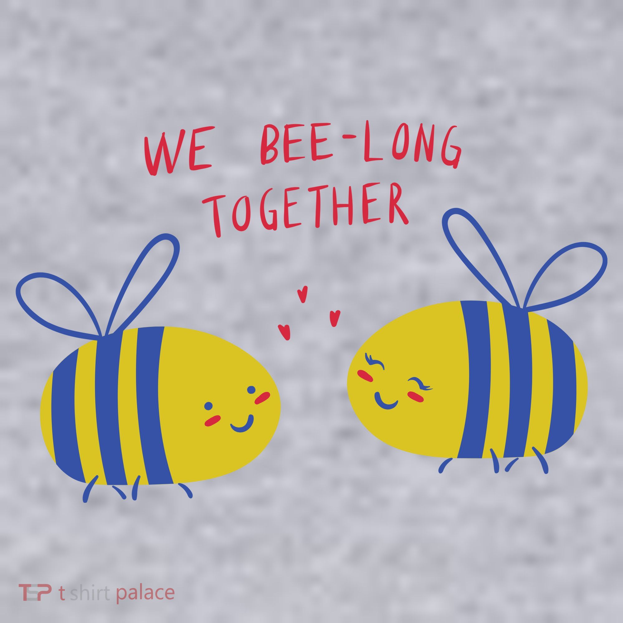 We Belong Together Cute Bee Women's Sweatshirt