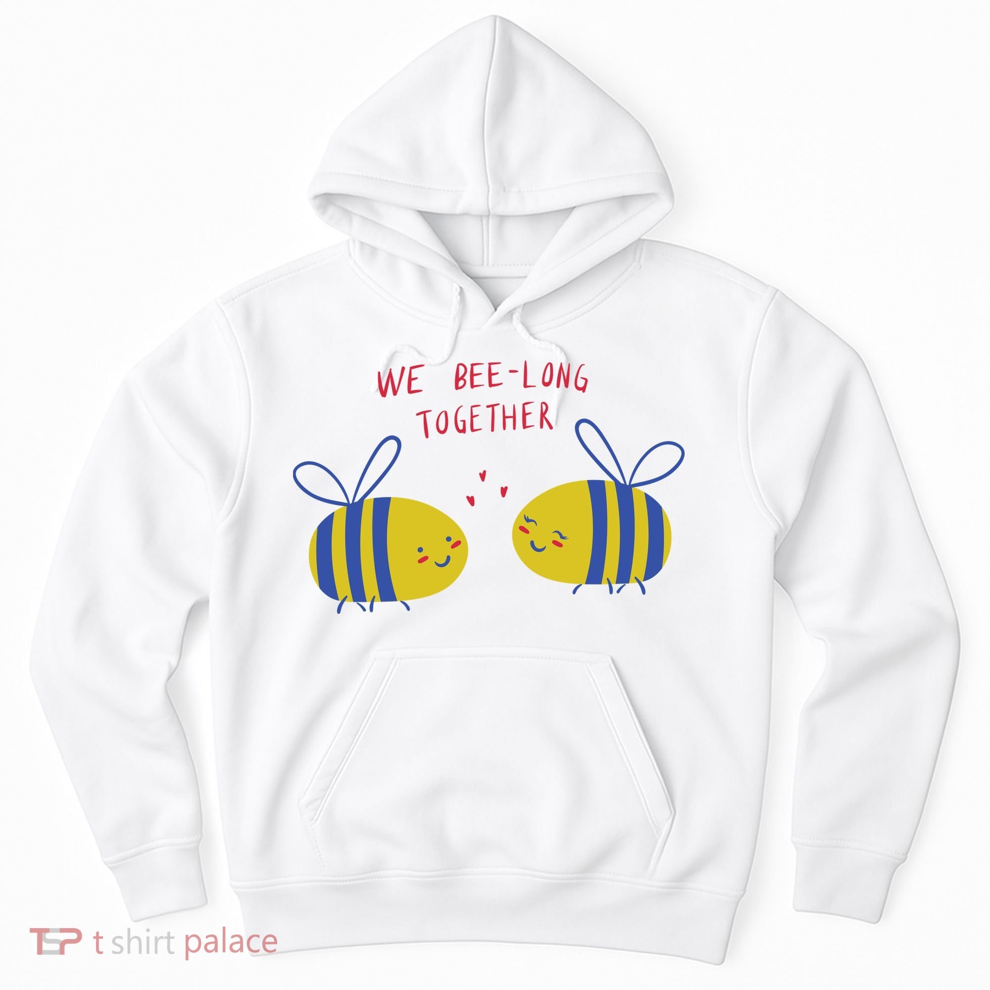 We Belong Together Cute Bee Hoodie