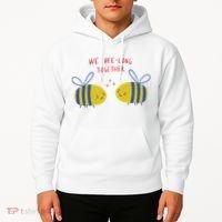 We Belong Together Cute Bee Hoodie thumb 2