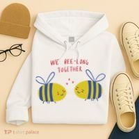 We Belong Together Cute Bee Hoodie thumb 4
