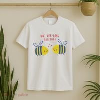 We Belong Together Cute Bee T-Shirt thumb 2