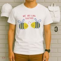 We Belong Together Cute Bee T-Shirt thumb 6