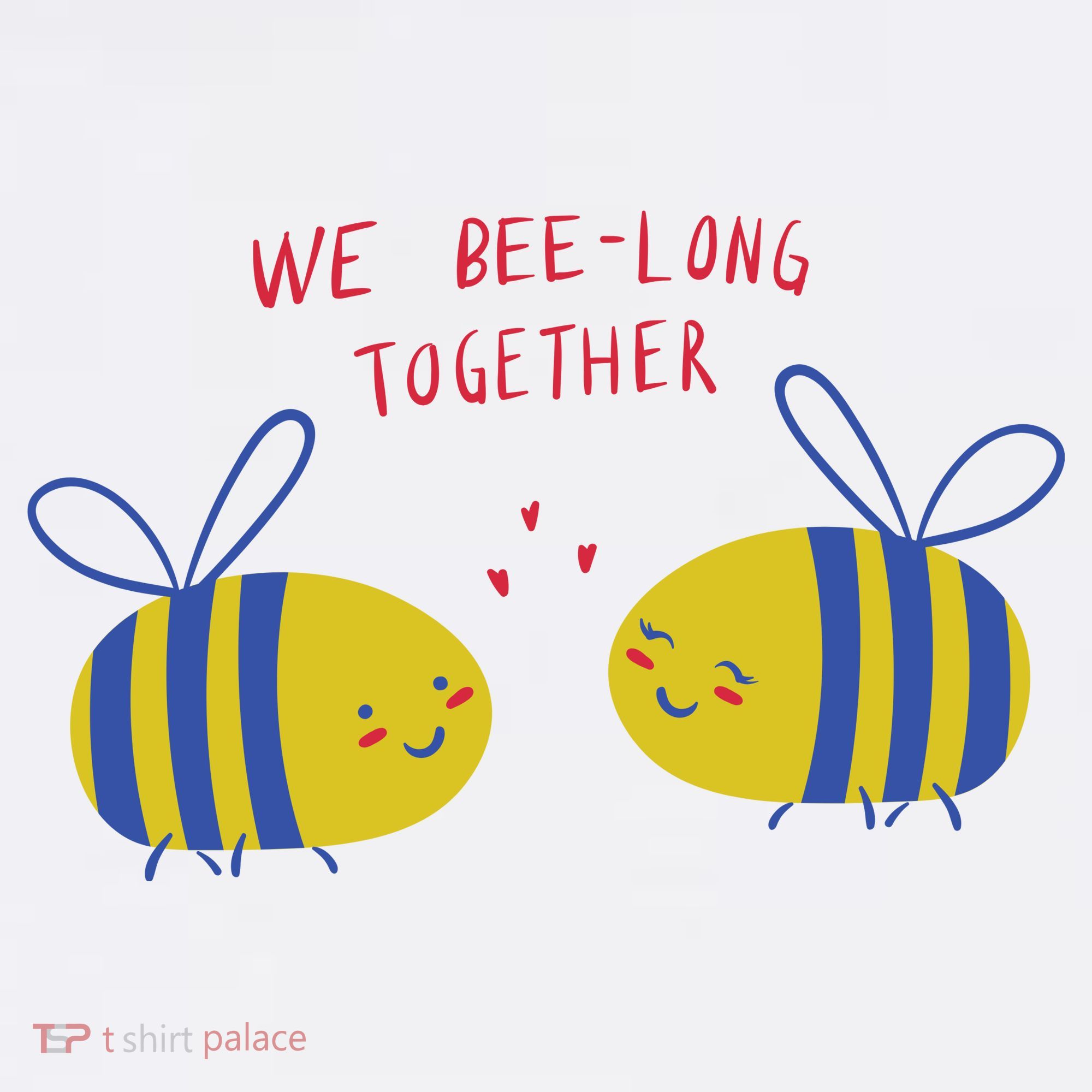 We Belong Together Cute Bee Bucket Hat