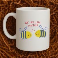 We Belong Together Cute Bee Coffee Mug thumb 2