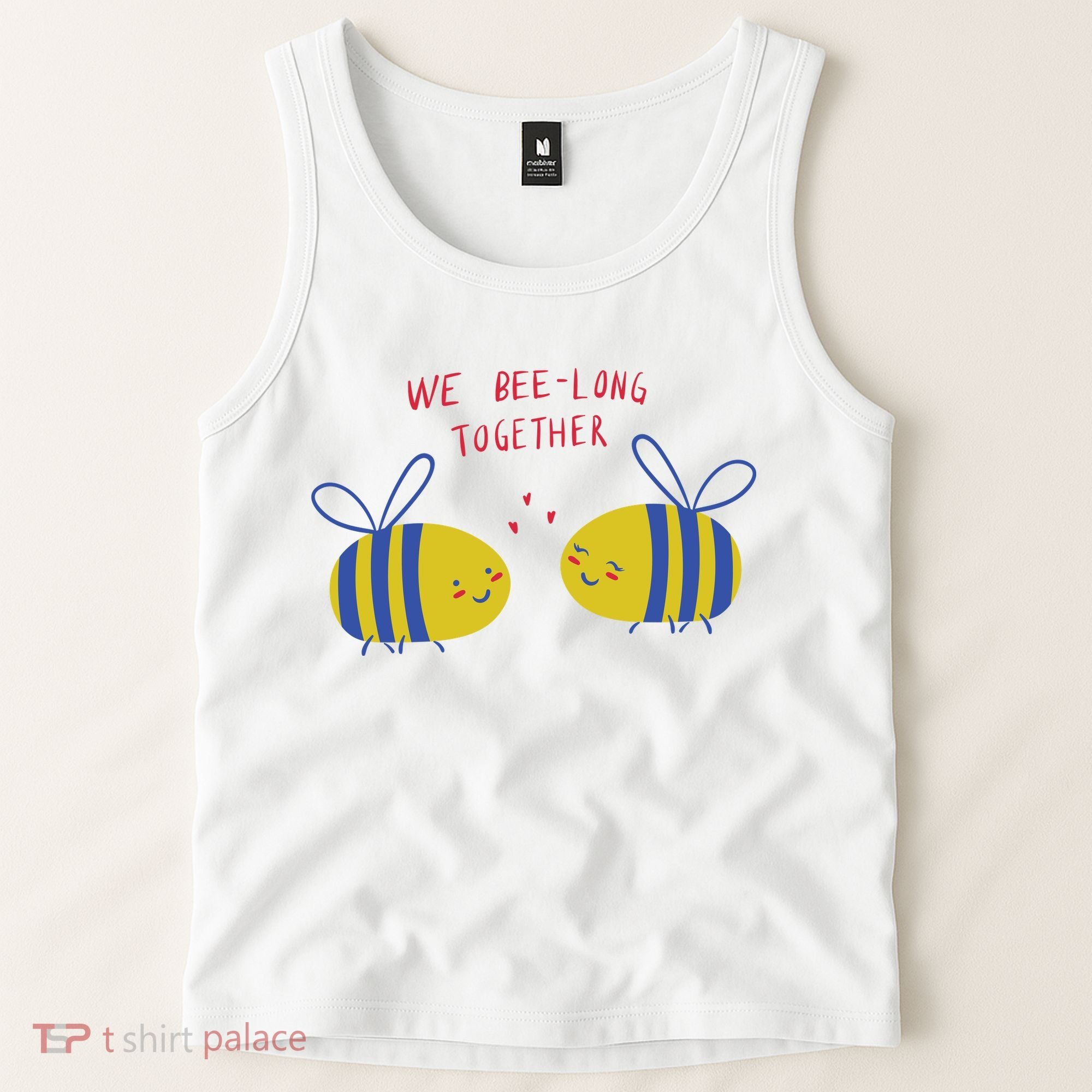 We Belong Together Cute Bee Tank Top