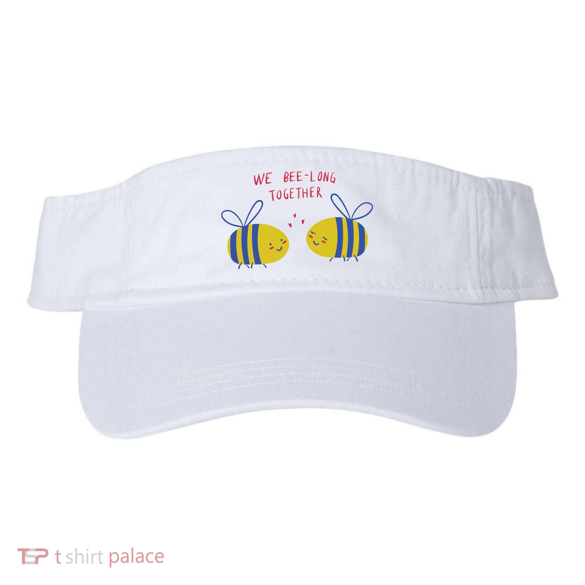 We Belong Together Cute Bee Visor