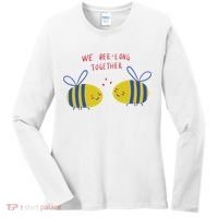 We Belong Together Cute Bee Women's Long Sleeve Shirt thumb 0