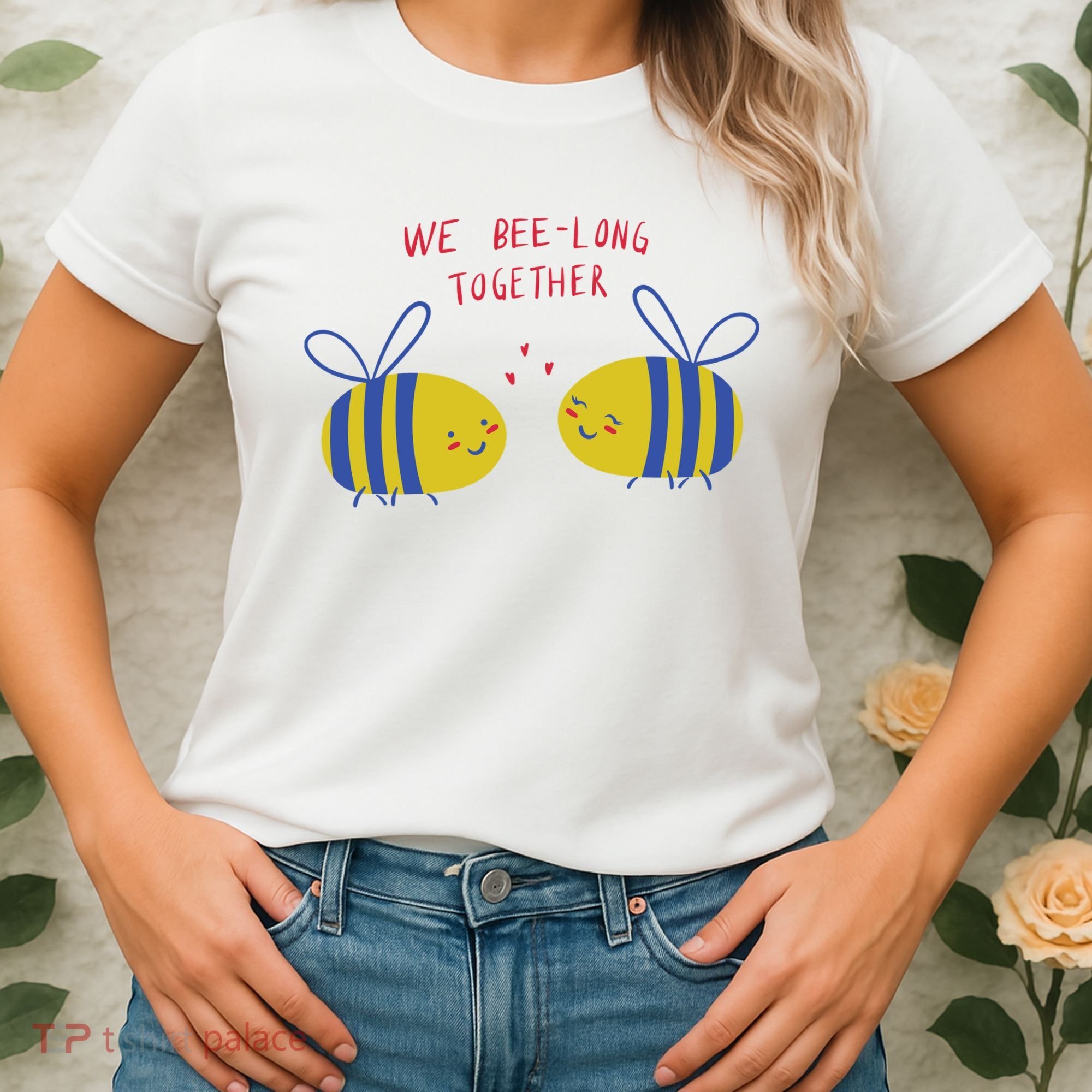 We Belong Together Cute Bee Women's T-Shirt