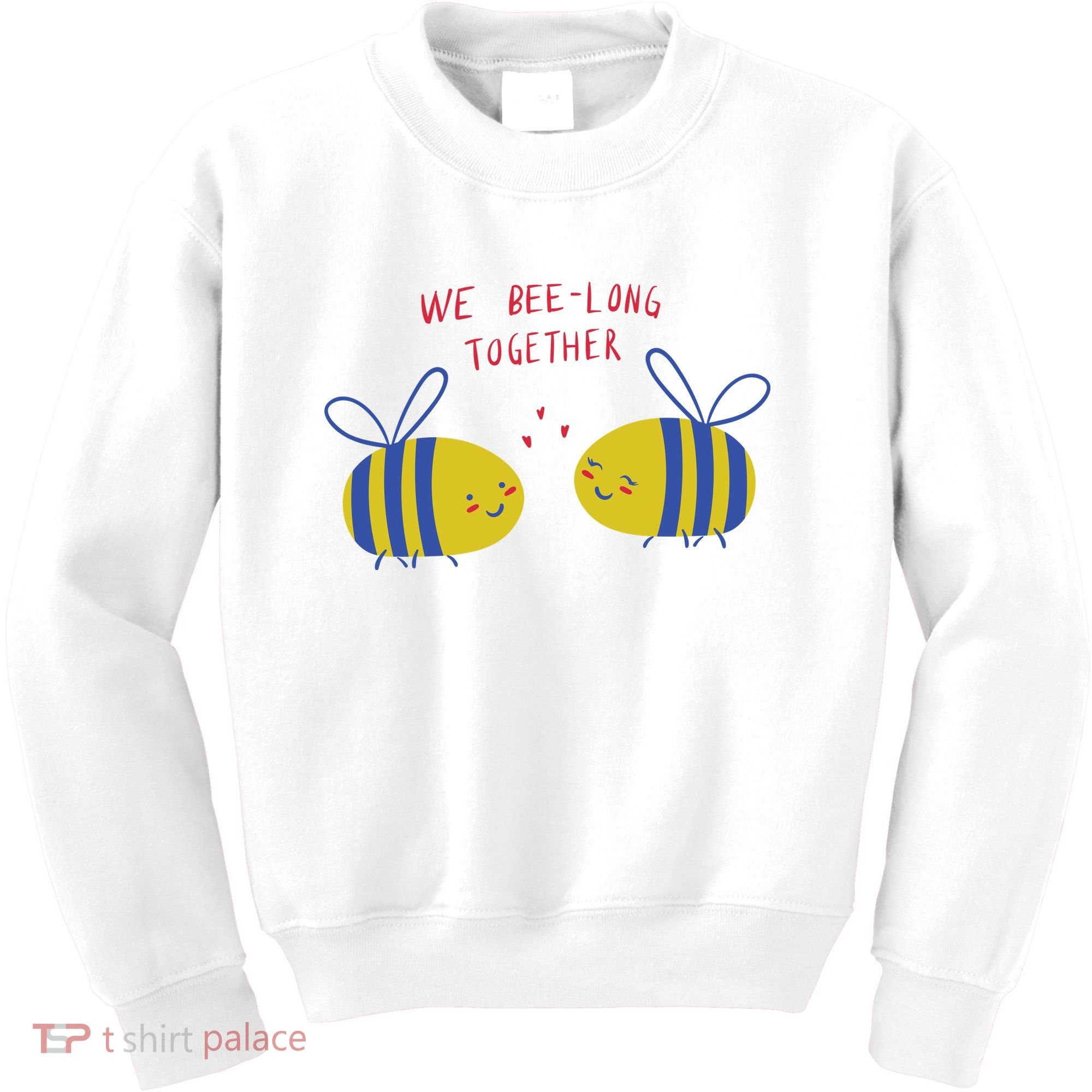 We Belong Together Cute Bee Kids Sweatshirt