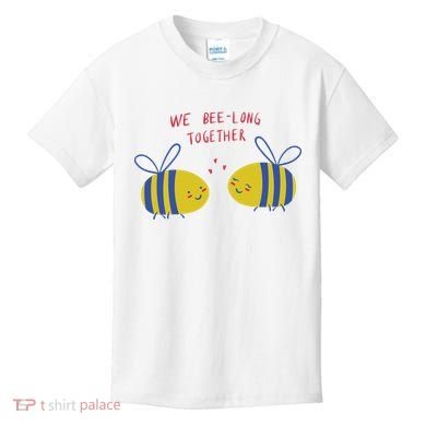 We Belong Together Cute Bee Kids T-Shirt