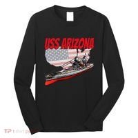 Ww2 Battleship Uss Arizona Bb 39 World War 2 Ship Model Long Sleeve Shirt thumb 0