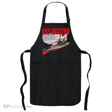 Ww2 Battleship Uss Arizona Bb 39 World War 2 Ship Model Apron
