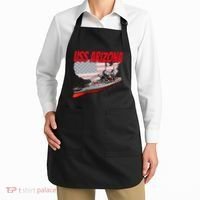 Ww2 Battleship Uss Arizona Bb 39 World War 2 Ship Model Apron thumb 2