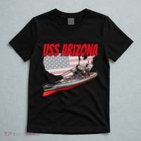 Ww2 Battleship Uss Arizona Bb 39 World War 2 Ship Model T-Shirt thumb 5