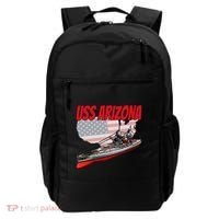 Ww2 Battleship Uss Arizona Bb 39 World War 2 Ship Model Backpack thumb 0