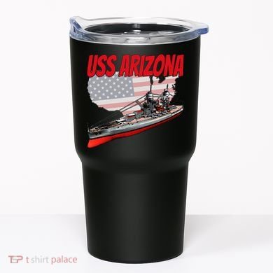 Ww2 Battleship Uss Arizona Bb 39 World War 2 Ship Model Tumbler