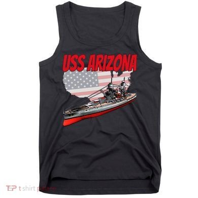 Ww2 Battleship Uss Arizona Bb 39 World War 2 Ship Model Tank Top