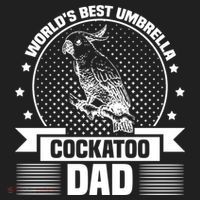 WorldS Best Umbrella Cockatoo Dad Bird Lover Fathers Day Gift Beanie thumb 2