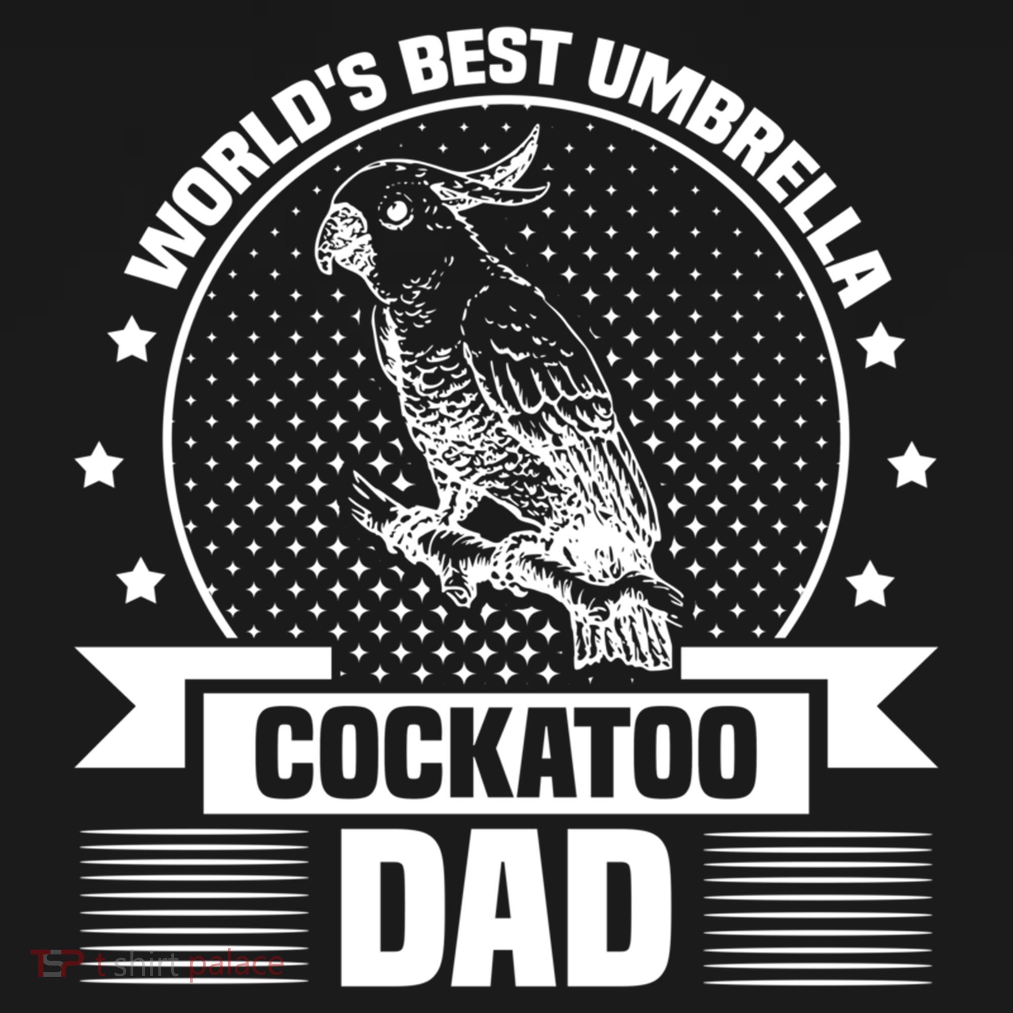 WorldS Best Umbrella Cockatoo Dad Bird Lover Fathers Day Gift Ornament