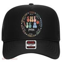 Women Bible Verse Christian Para God Says Back To School Hat thumb 0