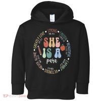 Women Bible Verse Christian Para God Says Back To School Toddler Hoodie thumb 0