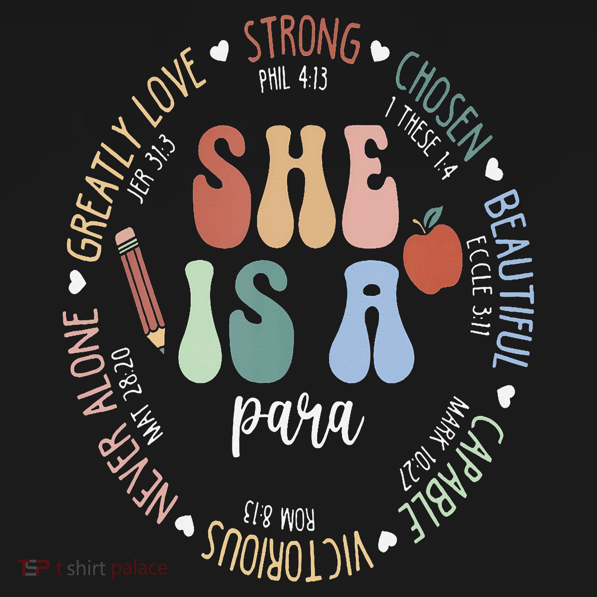 Women Bible Verse Christian Para God Says Back To School Toddler T-Shirt
