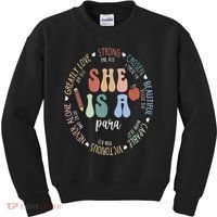 Women Bible Verse Christian Para God Says Back To School Kids Sweatshirt thumb 0
