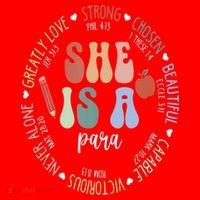 Women Bible Verse Christian Para God Says Back To School Santa Hat thumb 1