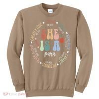 Women Bible Verse Christian Para God Says Back To School Sweatshirt thumb 0