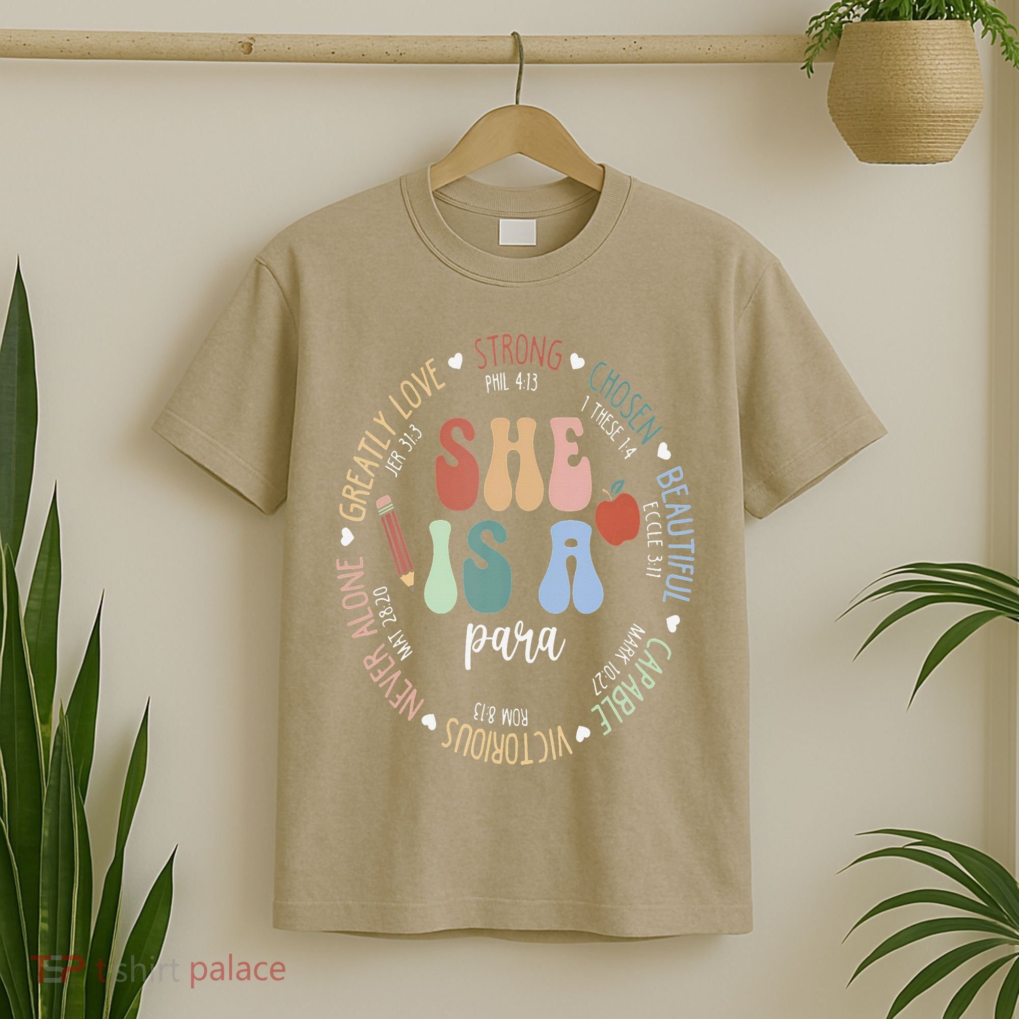 Women Bible Verse Christian Para God Says Back To School T-Shirt