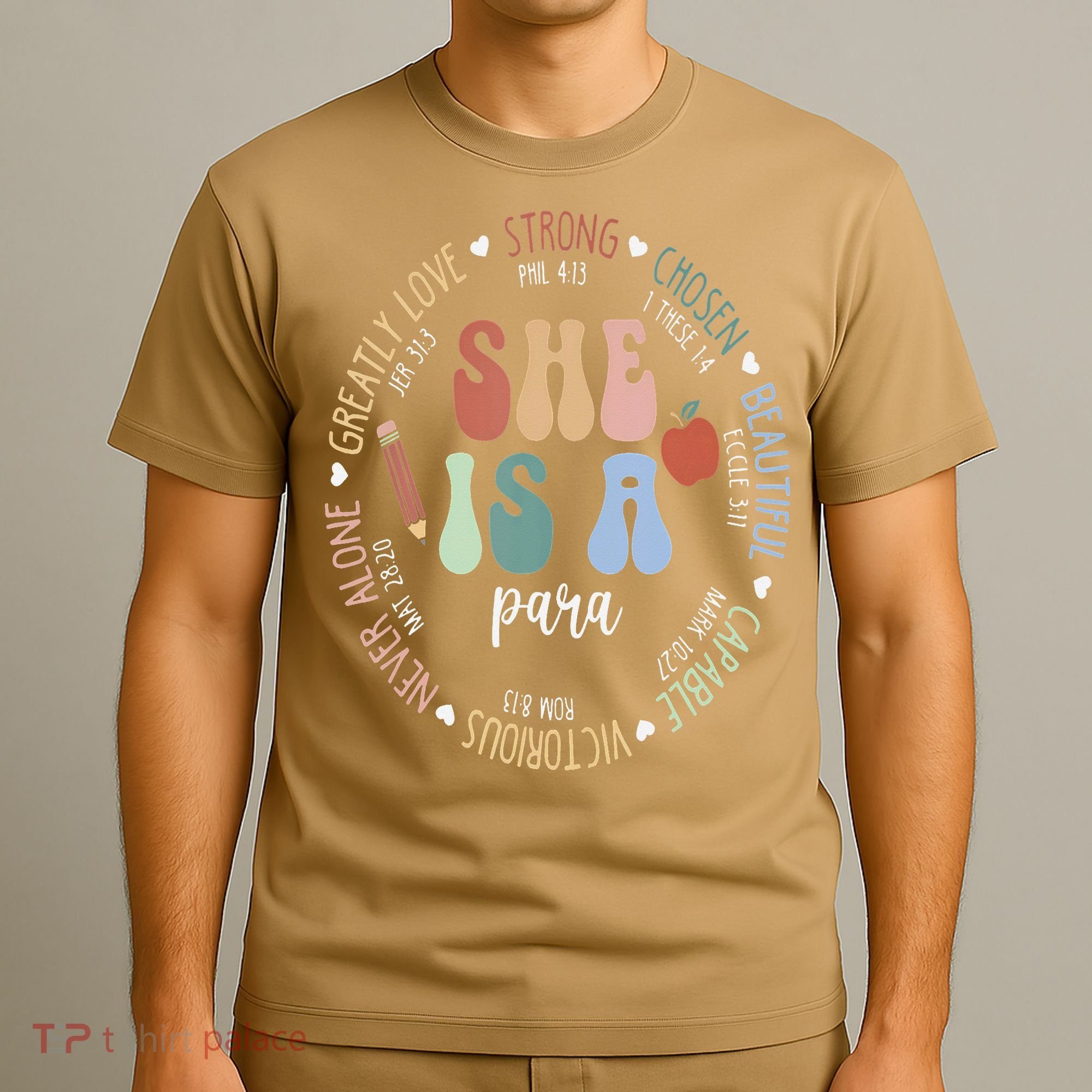 Women Bible Verse Christian Para God Says Back To School T-Shirt