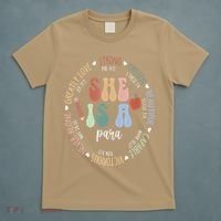 Women Bible Verse Christian Para God Says Back To School T-Shirt thumb 5