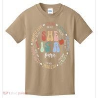 Women Bible Verse Christian Para God Says Back To School Kids T-Shirt thumb 0