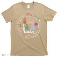 Women Bible Verse Christian Teacher God Says Back To School T-Shirt thumb 0