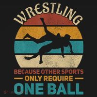 Wrestling Boy Wrestle Retro Wrestler Funny Wrestling Hoodie thumb 2