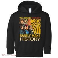 Well Behaved Women Rarely Make History Black History Month Black Lives Matter Toddler Hoodie thumb 0
