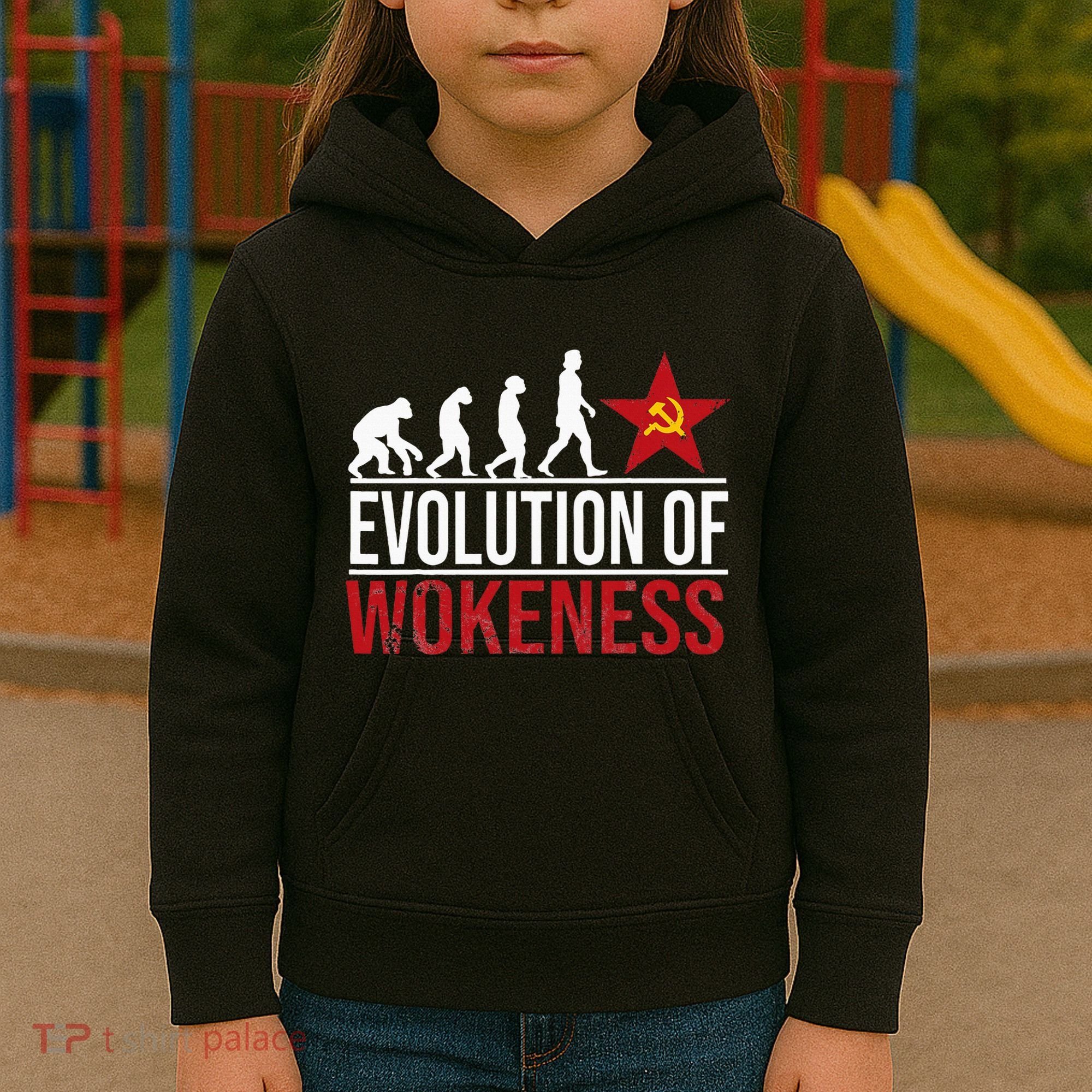 Wokeness Breeds Weakness Kids Hoodie