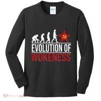 Wokeness Breeds Weakness Kids Long Sleeve Shirt thumb 0