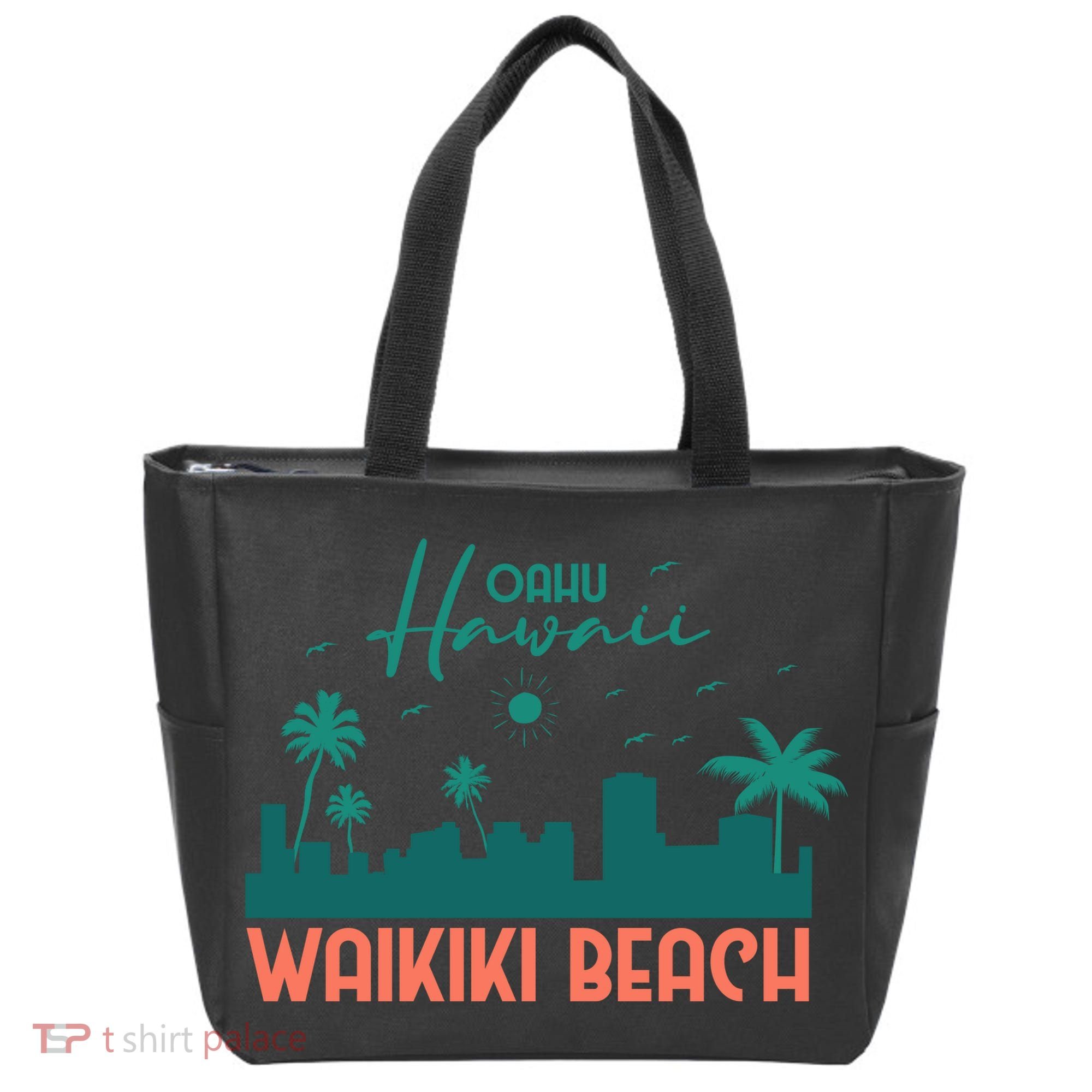 Waikiki Beach Tote Bag
