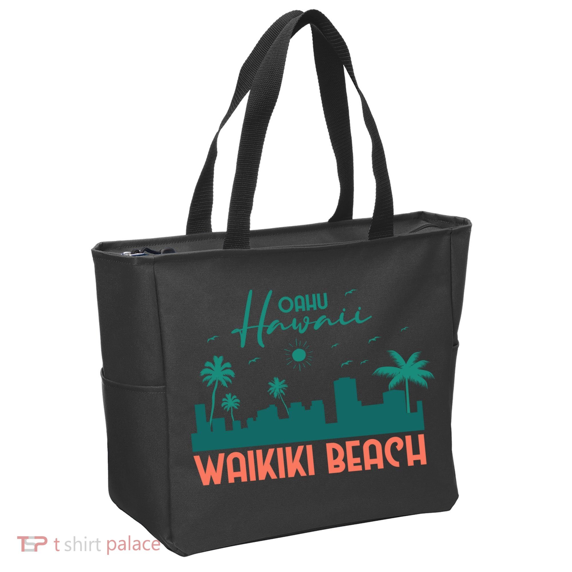 Waikiki Beach Tote Bag