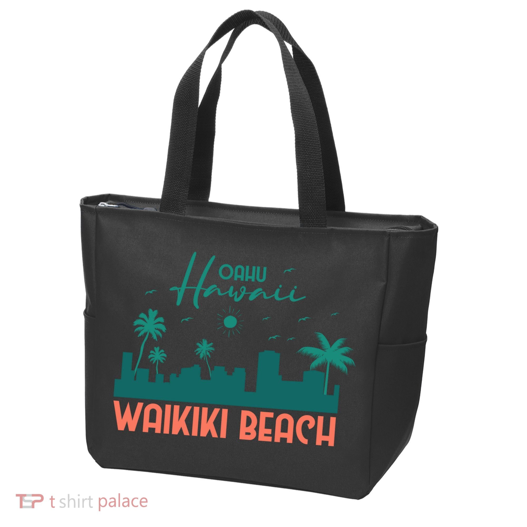Waikiki Beach Tote Bag
