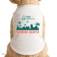 Waikiki Beach Doggie Tank thumb 0