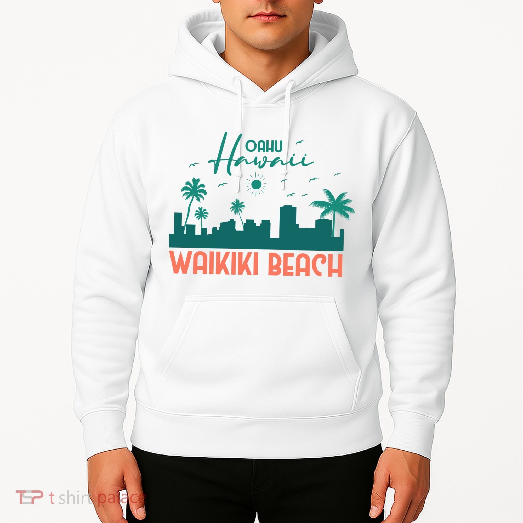 Waikiki Beach Hoodie